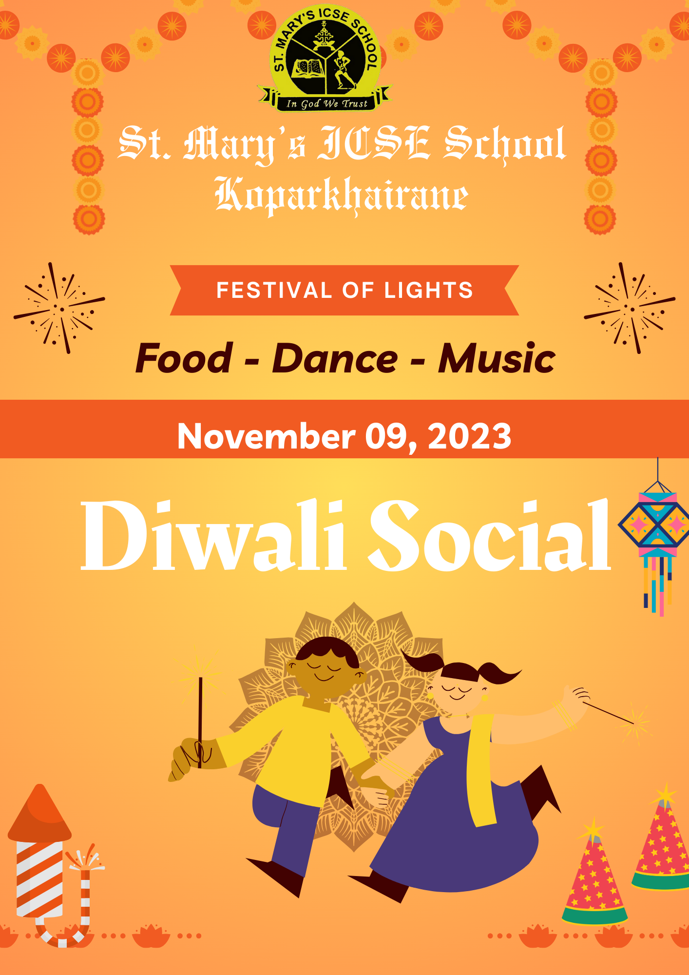 Diwali social st mary s