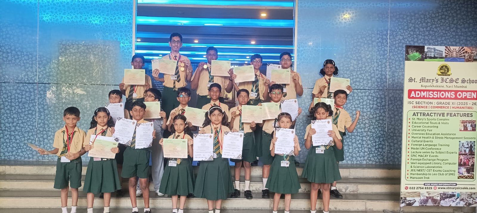 NSTSE Exam Success at St. Mary’s ICSE School, Koparkhairane